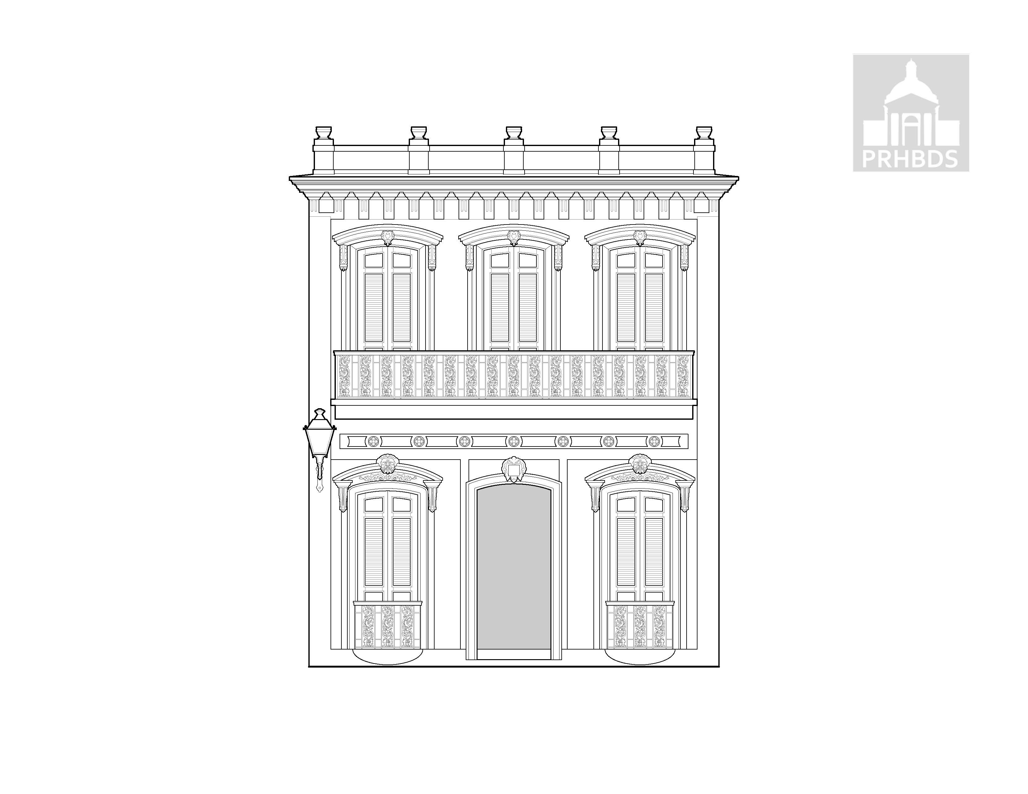 Edificio en la calle de la Luna 277